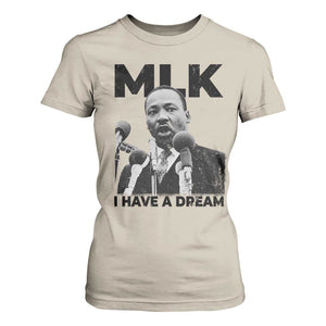 Martin Luther King T Shirt For Women I Have A Dream MLK Black History Month TS10 Sand Print Your Wear
