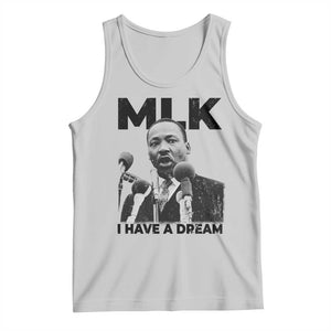 Martin Luther King Tank Top I Have A Dream MLK Black History Month TS10 Ash Print Your Wear
