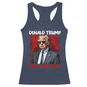 Trump Liberation Day Racerback Tank Top Drill Baby Drill Oilrig Oilfield TS10 Navy Print Your Wear