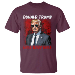 Trump Liberation Day T Shirt Drill Baby Drill Oilrig Oilfield TS10 Maroon Print Your Wear