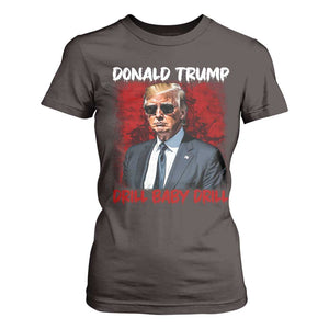 Trump Liberation Day T Shirt For Women Drill Baby Drill Oilrig Oilfield TS10 Dark Chocolate Print Your Wear