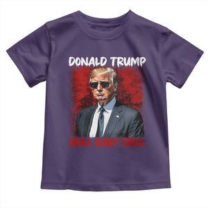 Trump Liberation Day Toddler T Shirt Drill Baby Drill Oilrig Oilfield TS10 Purple Print Your Wear