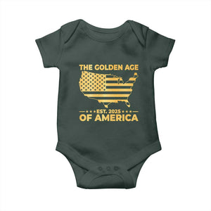 Trump 2025 Baby Onesie The Golden Age Of America TS10 Print Your Wear