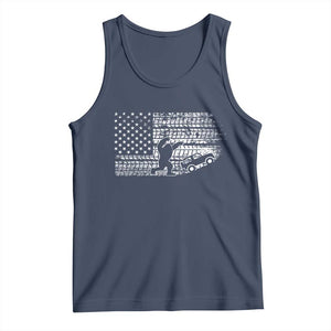 Bigfoot Offroad Car Tank Top Retro Sasquatch 4x4 UTV ATV Funny American Flag TS10 Navy Print Your Wear