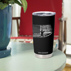 Bigfoot Offroad Car Tumbler Cup Retro Sasquatch 4x4 UTV ATV Funny American Flag TS10 Print Your Wear
