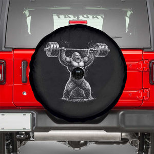 Funny Gym Bigfoot Spare Tire Cover Weightlifting Workout TS10 Black Print Your Wear