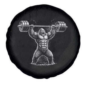 Funny Gym Bigfoot Spare Tire Cover Weightlifting Workout TS10 Print Your Wear