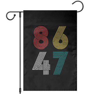Retro 8647 Garden Flag Classic Retro Vintage 80s Subtle FDT TS10 Black Print Your Wear