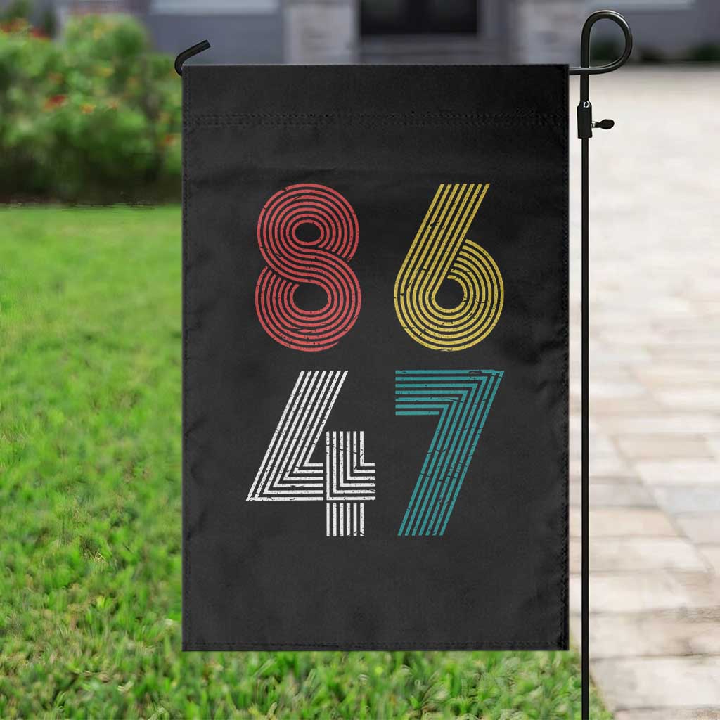 Retro 8647 Garden Flag Classic Retro Vintage 80s Subtle FDT TS10 Print Your Wear