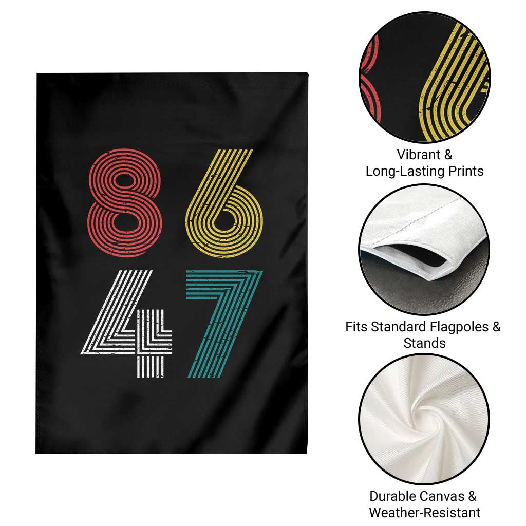 Retro 8647 Garden Flag Classic Retro Vintage 80s Subtle FDT TS10 Print Your Wear