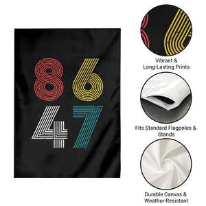 Retro 8647 Garden Flag Classic Retro Vintage 80s Subtle FDT TS10 Print Your Wear