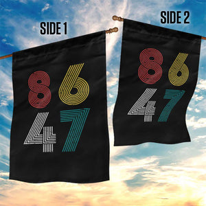 Retro 8647 Garden Flag Classic Retro Vintage 80s Subtle FDT TS10 Print Your Wear