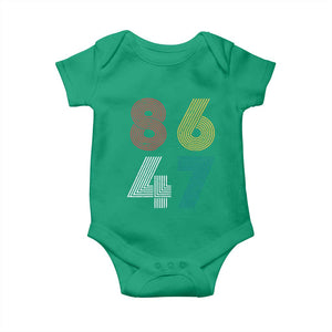 Retro 8647 Baby Onesie Classic Retro Vintage 80s Subtle FDT TS10 Irish Green Print Your Wear