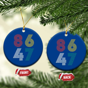 Retro 8647 Ceramic Ornament Classic Retro Vintage 80s Subtle FDT TS10 1pc Blue Print Your Wear
