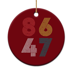 Retro 8647 Ceramic Ornament Classic Retro Vintage 80s Subtle FDT TS10 1pc Red Print Your Wear