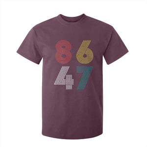 Retro 8647 T Shirt For Kid Classic Retro Vintage 80s Subtle FDT TS10 Maroon Print Your Wear