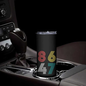 Retro 8647 Skinny Tumbler Classic Retro Vintage 80s Subtle FDT TS10 Print Your Wear