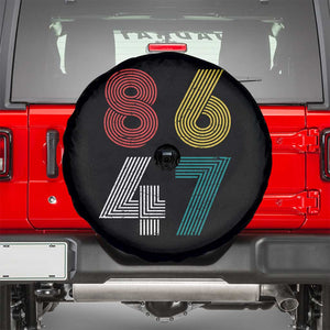 Retro 8647 Spare Tire Cover Classic Retro Vintage 80s Subtle FDT TS10 Black Print Your Wear