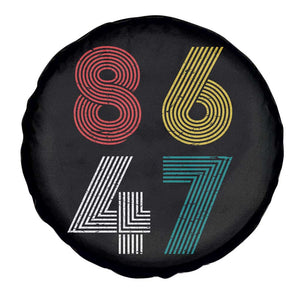Retro 8647 Spare Tire Cover Classic Retro Vintage 80s Subtle FDT TS10 Print Your Wear