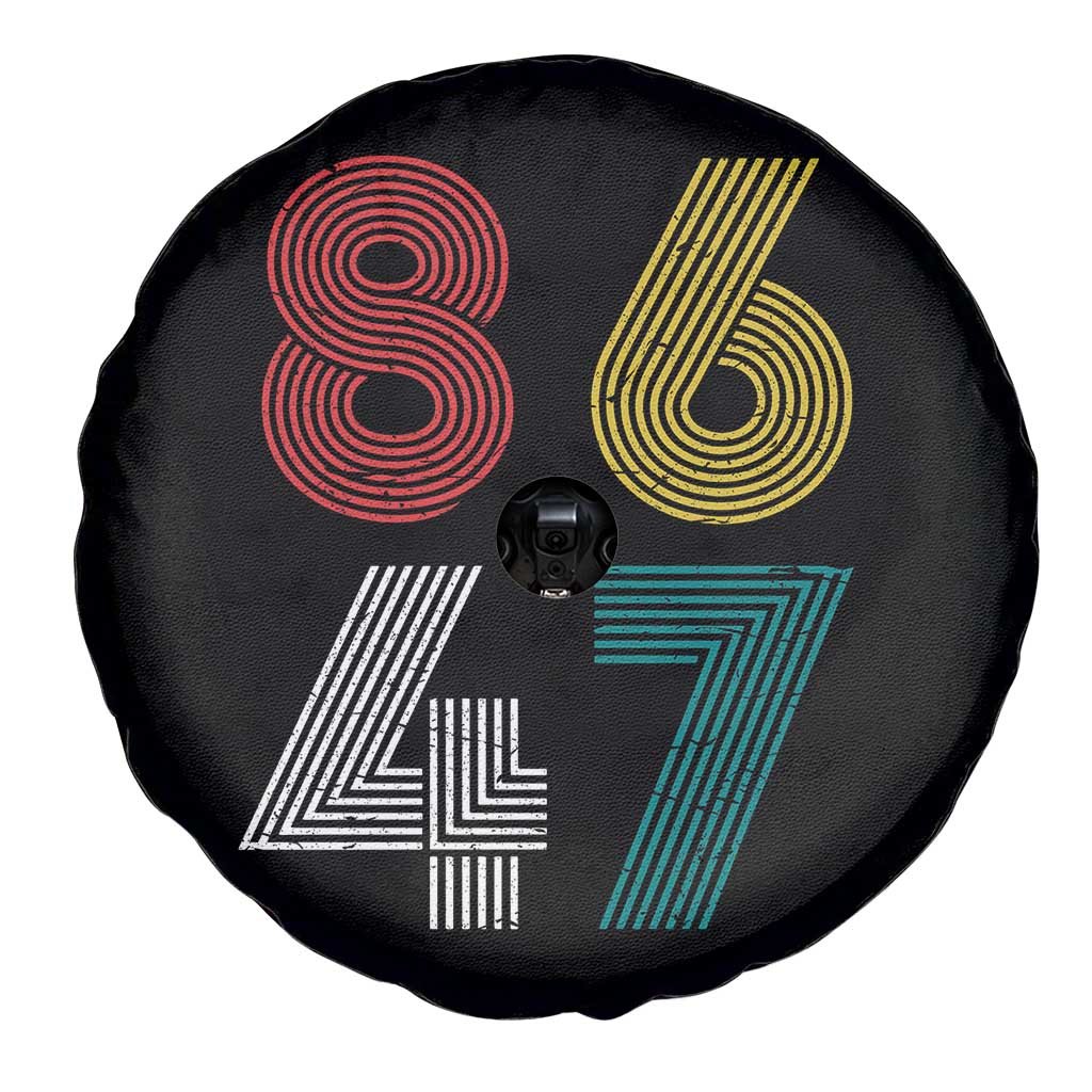 Retro 8647 Spare Tire Cover Classic Retro Vintage 80s Subtle FDT TS10 Print Your Wear