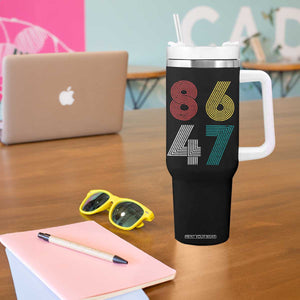 Retro 8647 Tumbler With Handle Classic Retro Vintage 80s Subtle FDT TS10 Print Your Wear