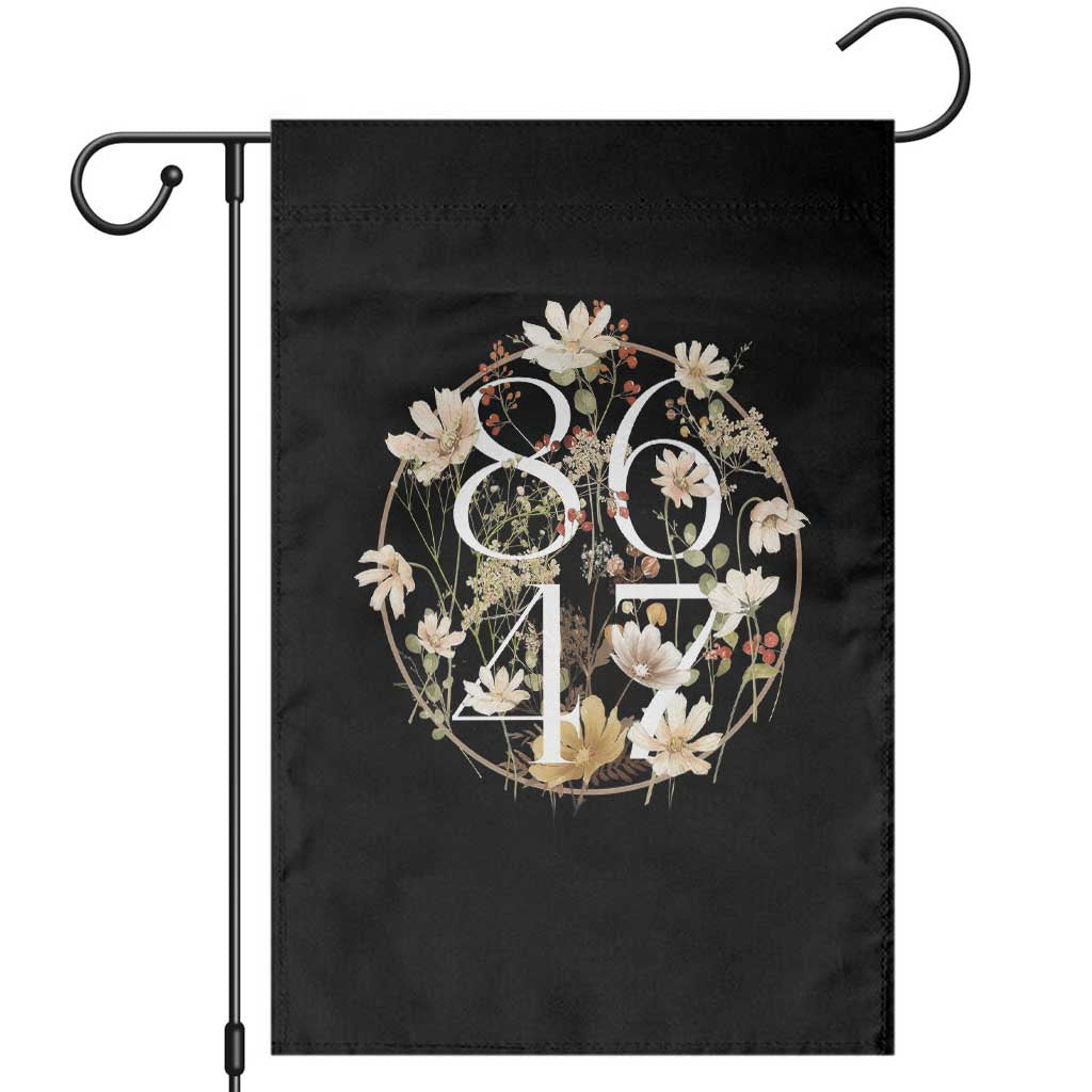 Retro 8647 Garden Flag Subtle FDT Wild Flower Aesthetic TS10 Black Print Your Wear