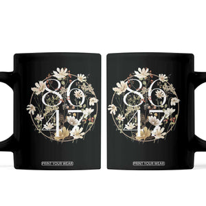 Retro 8647 Coffee Mug Subtle FDT Wild Flower Aesthetic TS10 Black Print Your Wear
