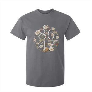 Retro 8647 T Shirt For Kid Subtle FDT Wild Flower Aesthetic TS10 Charcoal Print Your Wear