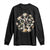 Retro 8647 Long Sleeve Shirt Subtle FDT Wild Flower Aesthetic TS10 Black Print Your Wear