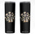 Retro 8647 Skinny Tumbler Subtle FDT Wild Flower Aesthetic TS10 Black Print Your Wear