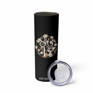Retro 8647 Skinny Tumbler Subtle FDT Wild Flower Aesthetic TS10 Print Your Wear