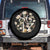 Retro 8647 Spare Tire Cover Subtle FDT Wild Flower Aesthetic TS10 No hole Black Print Your Wear
