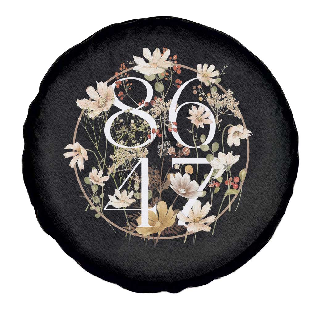 Retro 8647 Spare Tire Cover Subtle FDT Wild Flower Aesthetic TS10 Print Your Wear