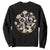 Retro 8647 Sweatshirt Subtle FDT Wild Flower Aesthetic TS10 Black Print Your Wear