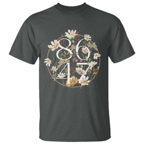 Retro 8647 T Shirt Subtle FDT Wild Flower Aesthetic TS10 Dark Heather Print Your Wear