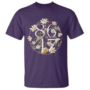 Retro 8647 T Shirt Subtle FDT Wild Flower Aesthetic TS10 Purple Print Your Wear