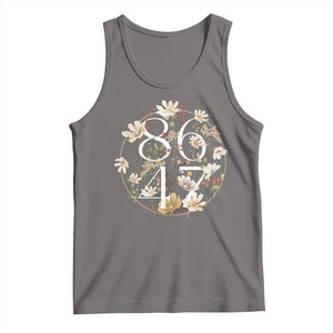 Retro 8647 Tank Top Subtle FDT Wild Flower Aesthetic TS10 Deep Heather Print Your Wear