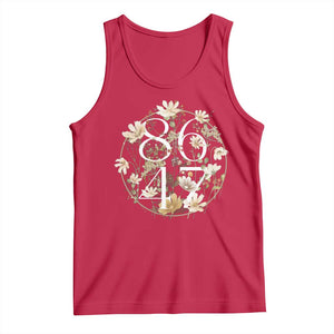 Retro 8647 Tank Top Subtle FDT Wild Flower Aesthetic TS10 Red Print Your Wear