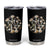 Retro 8647 Tumbler Cup Subtle FDT Wild Flower Aesthetic TS10 Black Print Your Wear