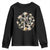 Retro 8647 Youth Sweatshirt Subtle FDT Wild Flower Aesthetic TS10 Black Print Your Wear