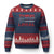 Think While It's Still Legal Ugly Christmas Sweater Patriotic Flag TS10 Navy Red Print Your Wear
