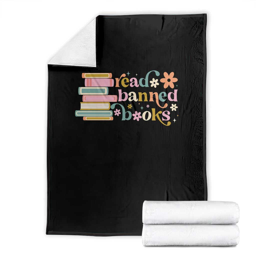 Vintage Read Banned Books Throw Blanket TS10 Black Print Your Wear