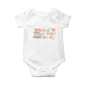 Vintage Read Banned Books Baby Onesie TS10 White Print Your Wear
