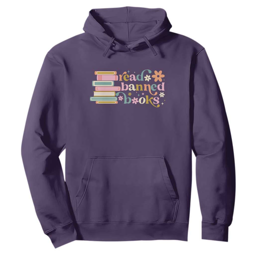 Vintage Read Banned Books Hoodie TS10 Purple Print Your Wear