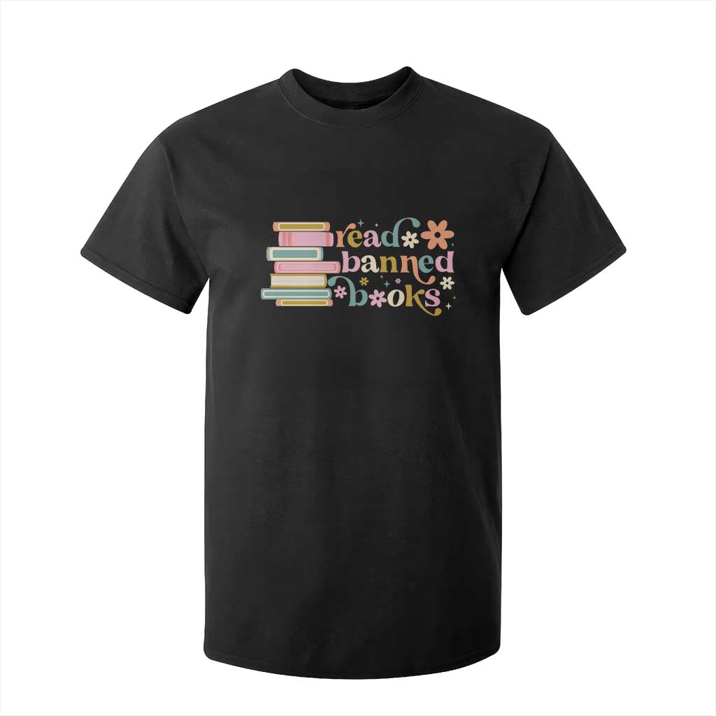 Vintage Read Banned Books T Shirt For Kid TS10 Black Print Your Wear