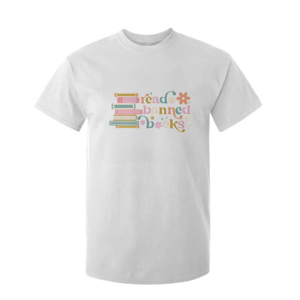 Vintage Read Banned Books T Shirt For Kid TS10 White Print Your Wear