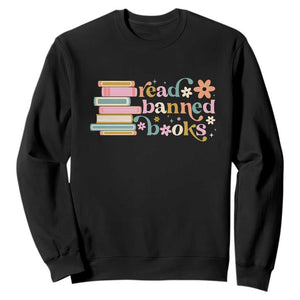 Vintage Read Banned Books Sweatshirt TS10 Black Print Your Wear