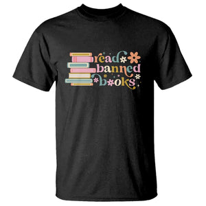 Vintage Read Banned Books T Shirt TS10 Black Print Your Wear