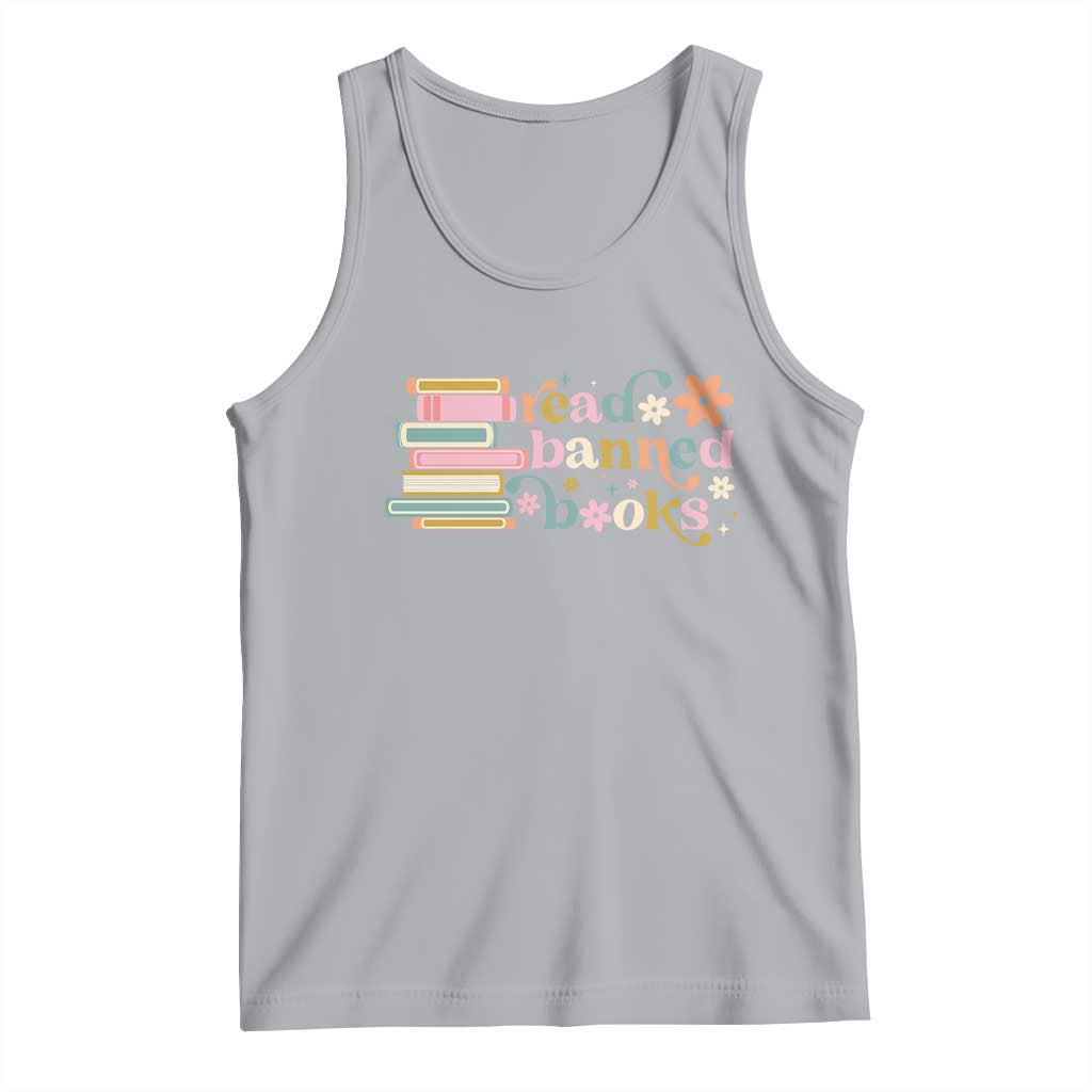 Vintage Read Banned Books Tank Top TS10 Athletic Heather Print Your Wear