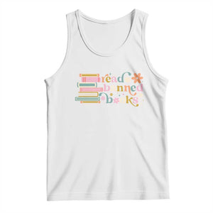 Vintage Read Banned Books Tank Top TS10 White Print Your Wear